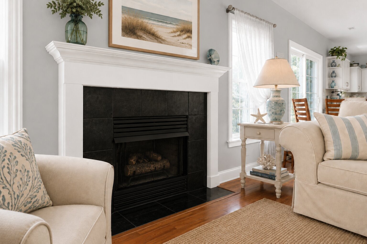 Gas fireplace